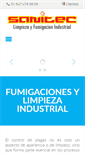 Mobile Screenshot of fumigacionessanitec.com